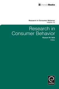 Cover image: Research in Consumer Behavior 9780857244437