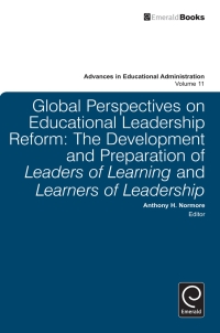 صورة الغلاف: Global Perspectives on Educational Leadership Reform 9780857244451