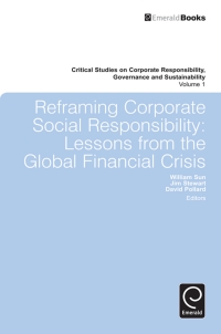 Cover image: Reframing Corporate Social Responsibility 9780857244550