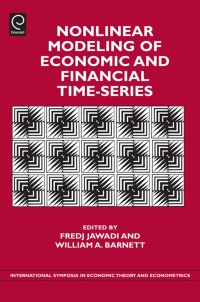 Omslagafbeelding: Nonlinear Modeling of Economic and Financial Time-Series 9780857244895