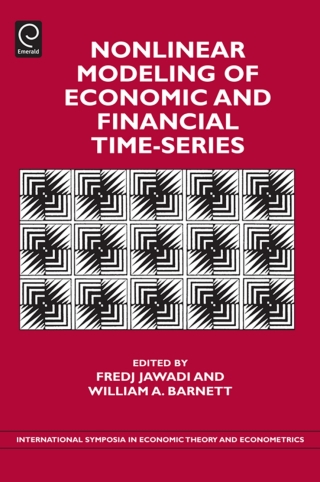 Cover image: Nonlinear Modeling of Economic and Financial Time-Series 9780857244895