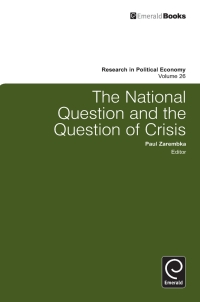 Cover image: The National Question and the Question of Crisis 9780857244932