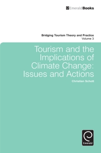Imagen de portada: Tourism and the Implications of Climate Change 9780857246196