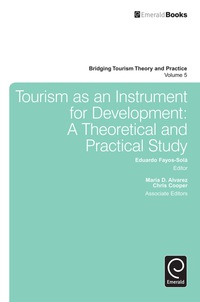 Cover image: Tourism as an Instrument for Development 9780857246790