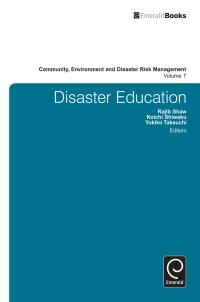 Cover image: Disaster Education 9780857247377
