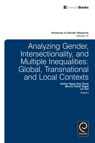Cover image: Analyzing Gender, Intersectionality, and Multiple Inequalities 9780857247438