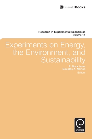 Imagen de portada: Experiments on Energy, the Environment, and Sustainability 9780857247476