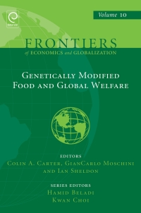 Cover image: Genetically Modified Food and Global Welfare 9780857247575