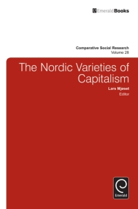 Cover image: The Nordic Varieties of Capitalism 9780857247773