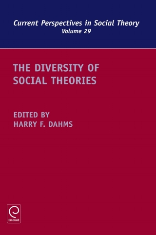 Cover image: The Diversity of Social Theories 9780857248213