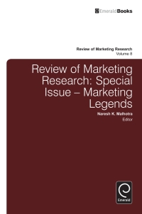 Titelbild: Review of Marketing Research 9780857248978