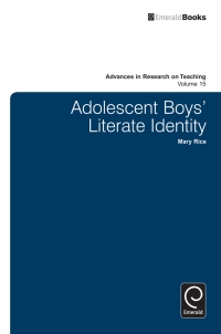 Cover image: Adolescent Boy’s Literate Identity 9780857249050