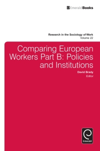 Titelbild: Comparing European Workers 9780857249319
