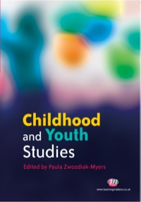 Cover image: Childhood and Youth Studies 1st edition 9781844450756