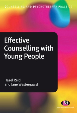 Cover image: Effective Counselling with Young People 1st edition 9780857252951