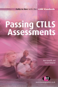Imagen de portada: Passing CTLLS Assessments 1st edition 9780857253699