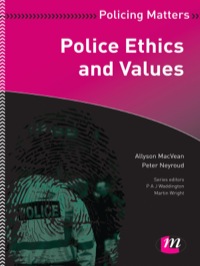 Immagine di copertina: Police Ethics and Values 1st edition 9780857258311