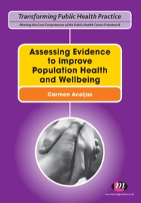 Imagen de portada: Assessing Evidence to improve Population Health and Wellbeing 1st edition 9780857253897