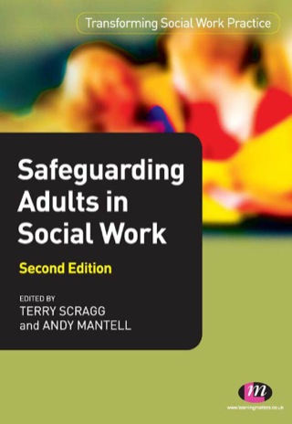 Cover image: Safeguarding Adults in Social Work 2nd edition 9780857254016