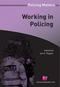 Imagen de portada: Working in Policing 1st edition 9780857254894