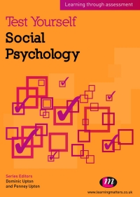 Omslagafbeelding: Test Yourself: Social Psychology 1st edition 9780857256539