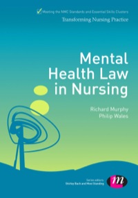 صورة الغلاف: Mental Health Law in Nursing 1st edition 9780857257611