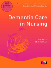 Cover image: Dementia Care in Nursing 1st edition 9780857258731