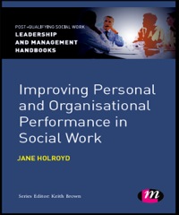Imagen de portada: Improving Personal and Organisational Performance in Social Work 1st edition 9781446256749