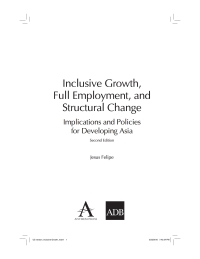 Cover image: Inclusive Growth, Full Employment, and Structural Change 1st edition 9780857285720