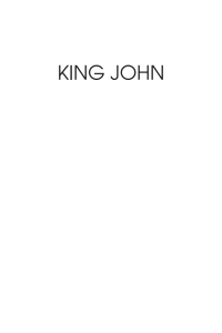 Cover image: King John 1st edition 9780857285188