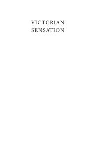 صورة الغلاف: Victorian Sensation 1st edition 9781843311508