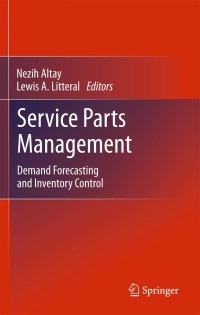 Imagen de portada: Service Parts Management 9780857290380