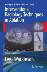 Titelbild: Interventional Radiology Techniques in Ablation 9780857290939