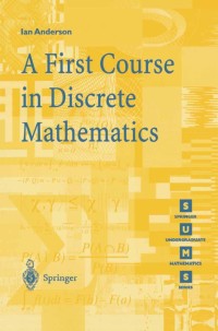 Imagen de portada: A First Course in Discrete Mathematics 9781852332365