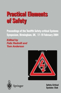 صورة الغلاف: Practical Elements of Safety 1st edition 9781852338008