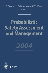 Imagen de portada: Probabilistic Safety Assessment and Management 1st edition 9781852338275