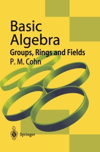 Imagen de portada: Basic Algebra 9781852335878