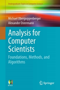 Cover image: Analysis for Computer Scientists 9780857294456