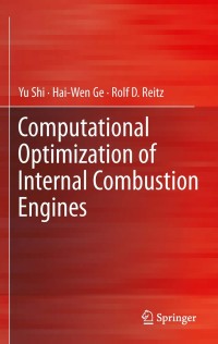 Omslagafbeelding: Computational Optimization of Internal Combustion Engines 9780857296184