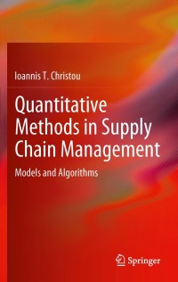 Cover image: Quantitative Methods in Supply Chain Management 9780857297655