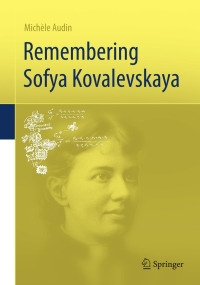 Cover image: Remembering Sofya Kovalevskaya 9780857299284