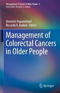 Imagen de portada: Management of Colorectal Cancers in Older People 9780857299833