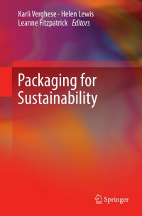 Cover image: Packaging for Sustainability 9780857299871