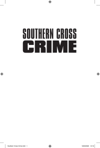 Cover image: Southern Cross Crime 9780857304001