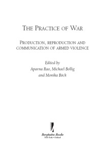 صورة الغلاف: The Practice of War 1st edition 9781845452803