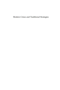 Cover image: Modern Crises and Traditional Strategies 1st edition 9781845453121