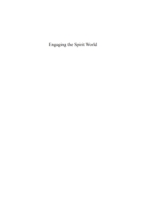 Cover image: Engaging the Spirit World 1st edition 9780857453587