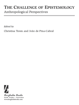 Omslagafbeelding: The Challenge of Epistemology 1st edition 9780857454355