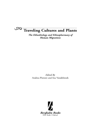 Imagen de portada: Traveling Cultures and Plants 1st edition 9781845456795
