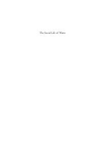 Cover image: The Social Life of Water 1st edition 9780857459664